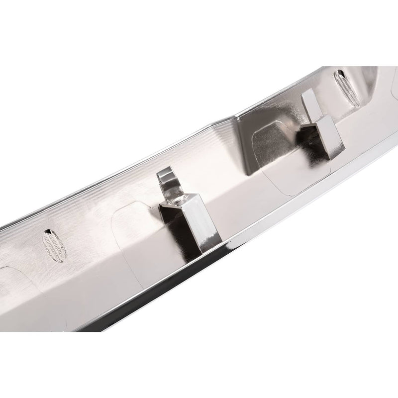 DURAFORCE Front Upper Top Grille Hood Molding Trim Chrome for GMC Sierra 1500 2022-2024