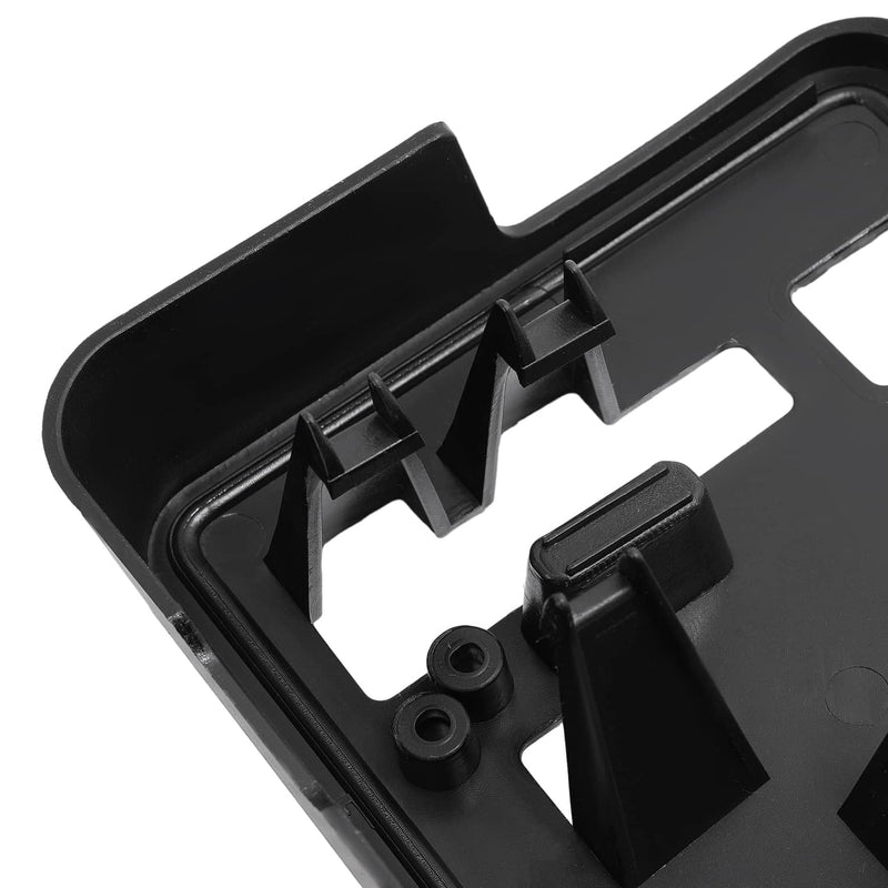 DURAFORCE Front License Plate Mount Holder Carbon Style for Ford F-150 F150 2021-2023