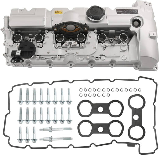 DURAFORCE Aluminum Valve Cover Upgrade for BMW N52 E70 E82 E90 328i 528i 128i X3 X5 Z4