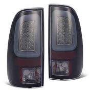 DURAFORCE Black Smoke LED Tube Tail Light Brake Lamp for Ford F150 97-03 F250 F350 99-07
