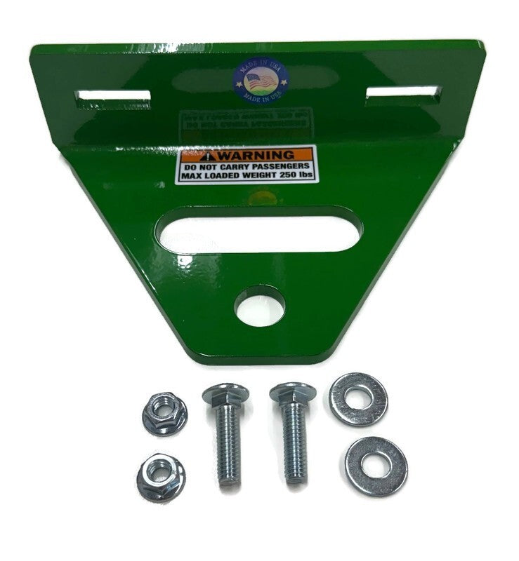 DURAFORCE Heavy Duty Trailer Hitch for John Deere Z370R Z380R ZTrak Zero Turn Lawn Mower