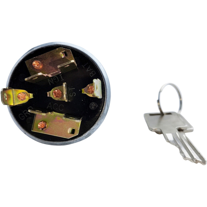 P27-1048 577.59548WC Ignition Switch With Key for Kenworth 4 Position 7 Pin