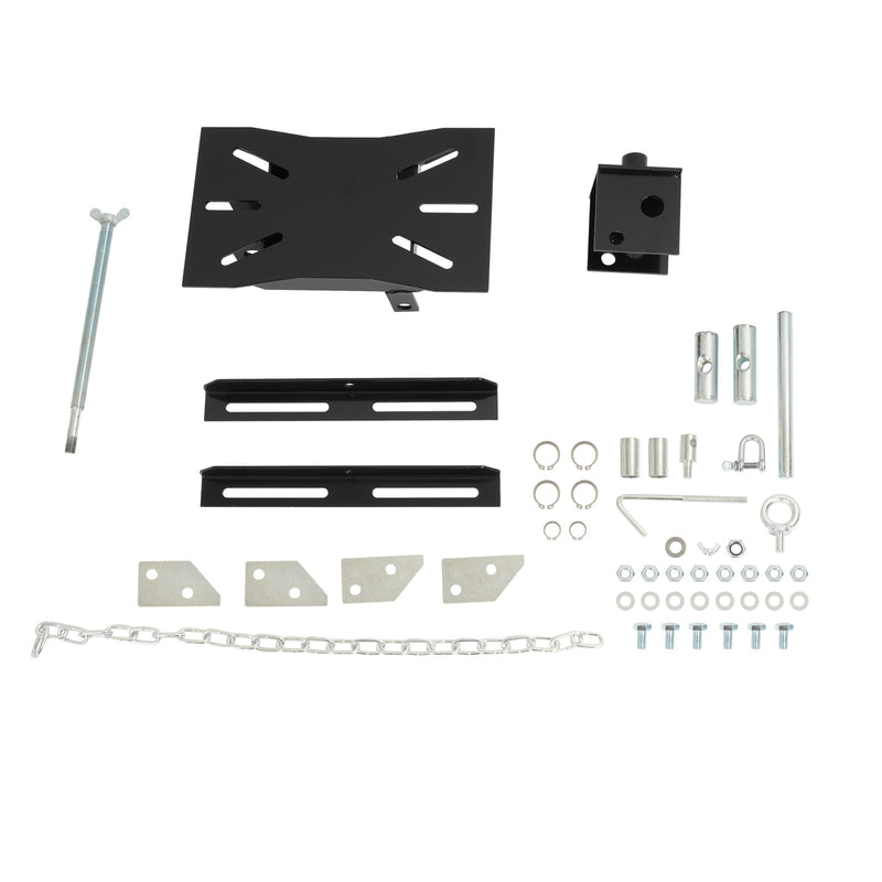 Transmission Floor Jack Adapter 1100lbs Capacity for Repair Tool Black Silvery