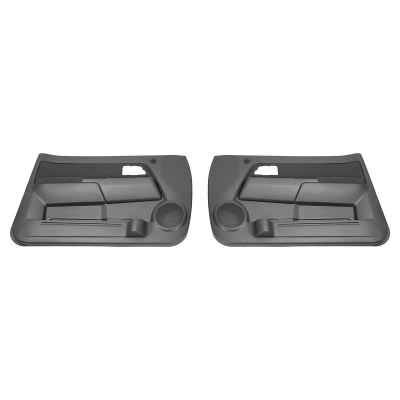 DURAFORCE Pair Inner Door Panels for Chevrolet/GMC Colorado Canyon 2004-2012 Graphite Gray