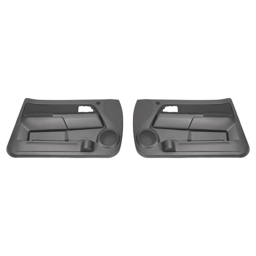 DURAFORCE Pair Inner Door Panels for Chevrolet/GMC Colorado Canyon 2004-2012 Graphite Gray