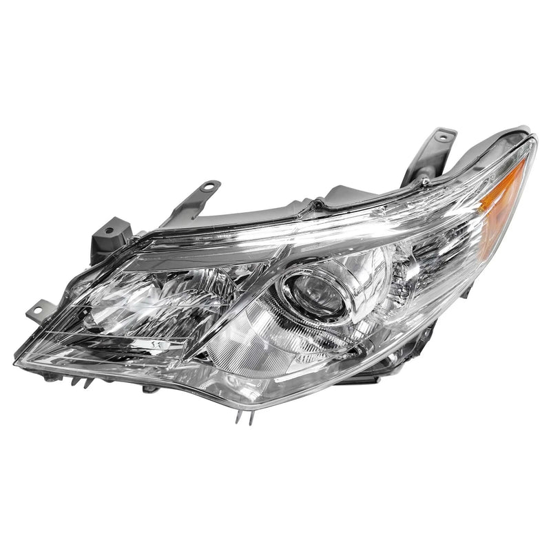 Right+Left Headlights For 2012-2014 Toyota Camry Halogen Type Chrome Projector