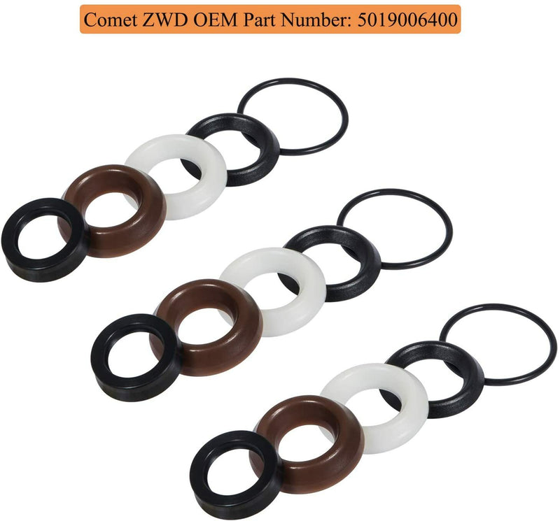 5019006400 Packing Seal Repair Kit for Comet Pump ZWD2530G ZWD3030G ZWD4030G