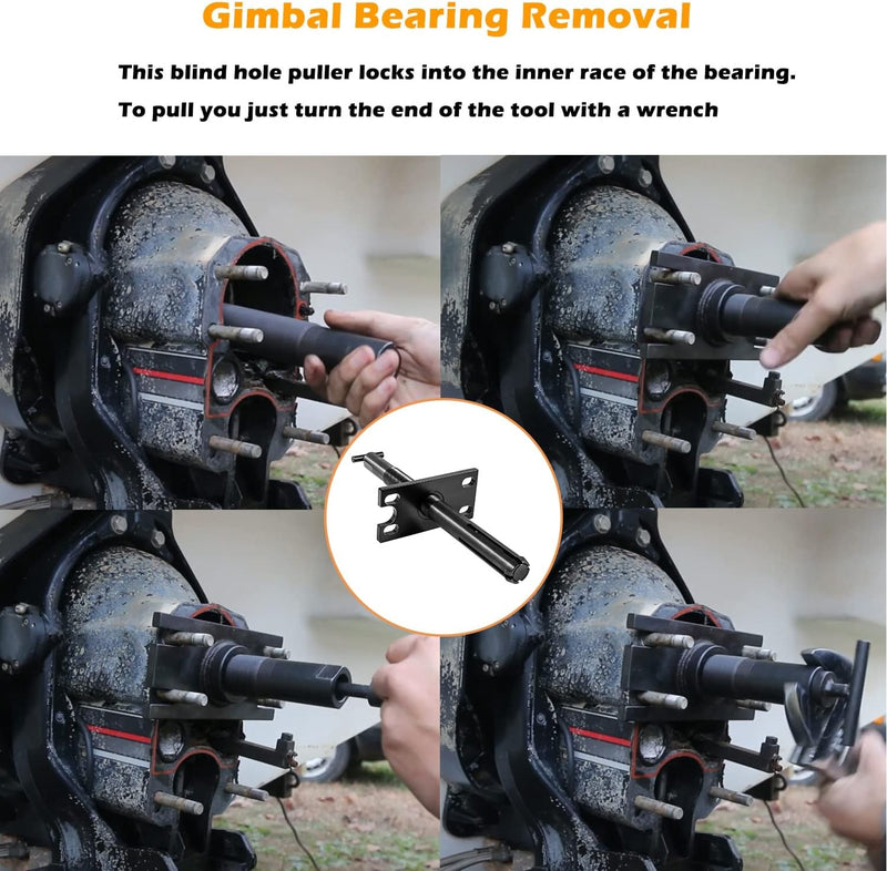 Gimbal Bearing Puller Tool for Mercruiser Alpha Bravo for OMC for Volvo