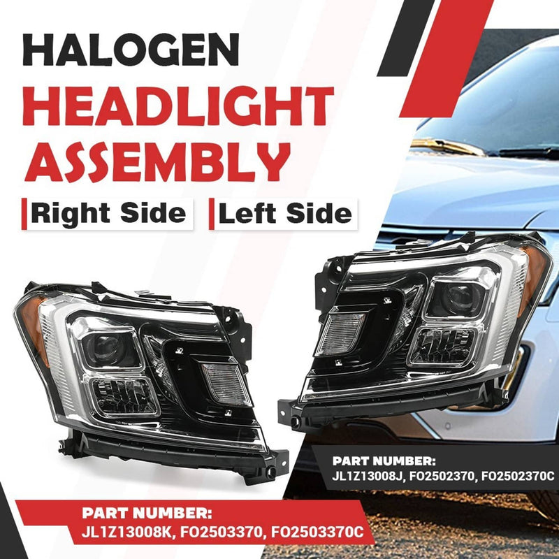 JL1Z13008J JL1Z13008K LED Left Right Headlight for Ford Expedition 2018-2021