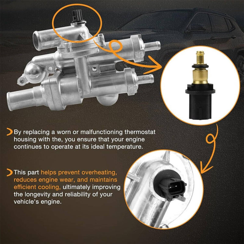 Thermostat Housing Assembly for Dodge Journey 2009-2020 Avenger 2.4L 2008-2014