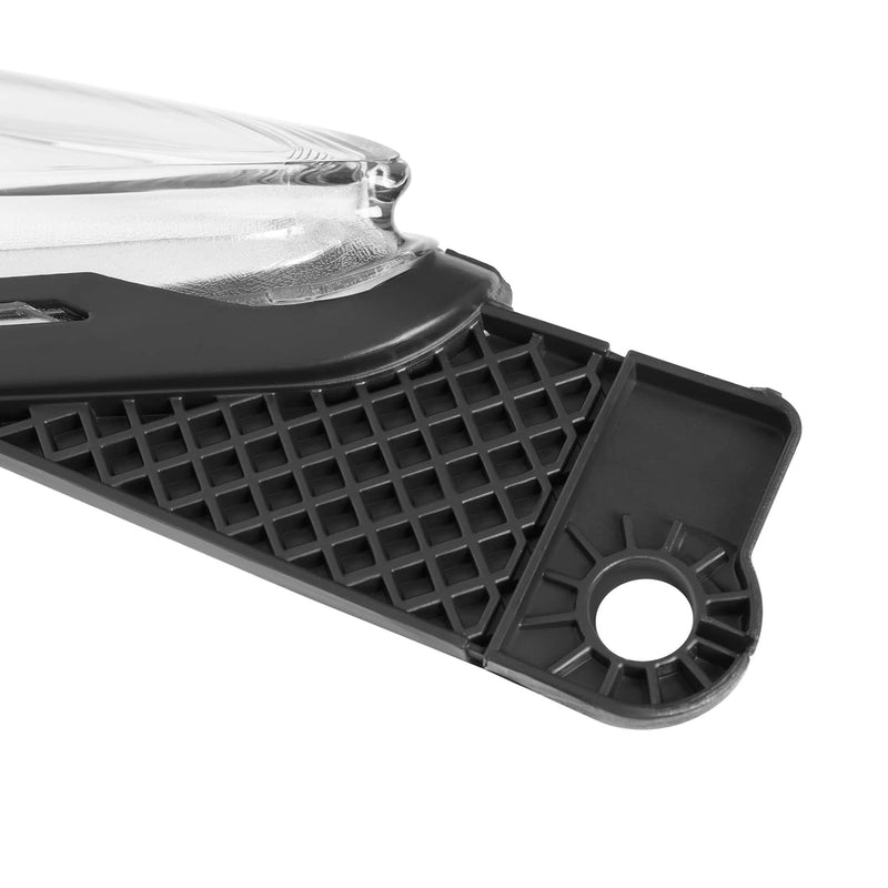 DURAFORCE Chrome Headlight Headlamp Replacement Passenger Side for Ford Focus 2012 13 14