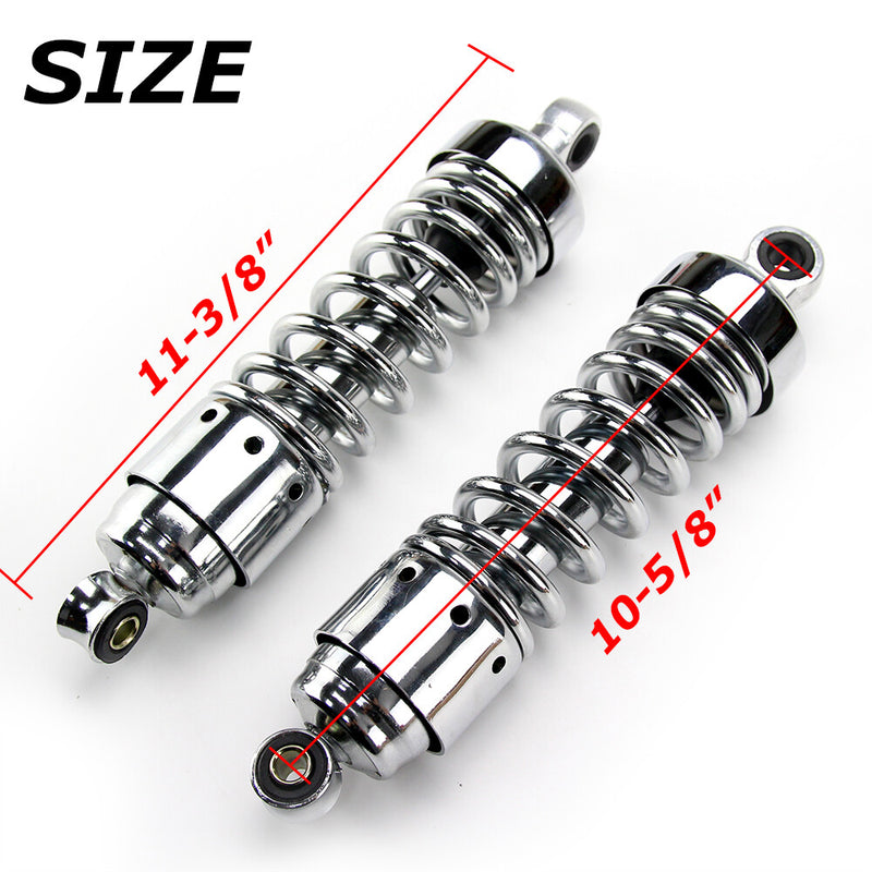 Chrome Rear Shock Absorber Suspension for Honda Rebel 250 CMX250 CA250 1986-2014