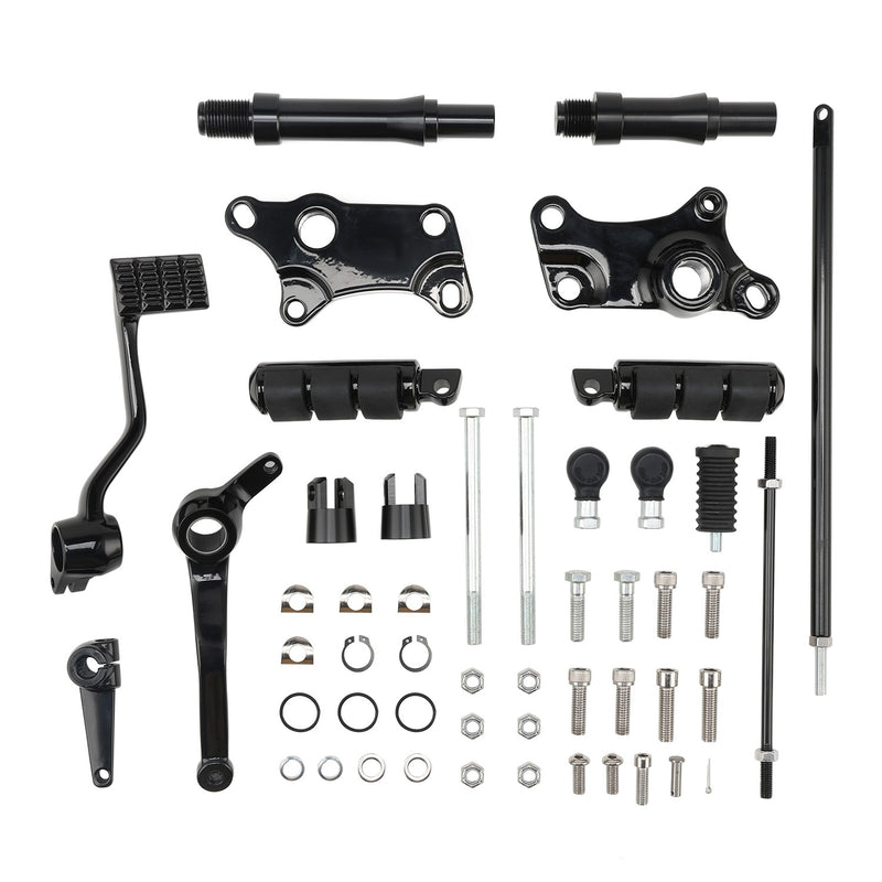 Forward Control Kit Pedal Pegs Foot Rest for Harley Sportster 1200 883 91-03