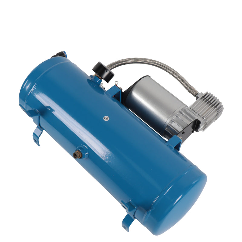 150PSI Air Compressor 6 Liter Tank DC 12V for Train Horns Motorhome Tires