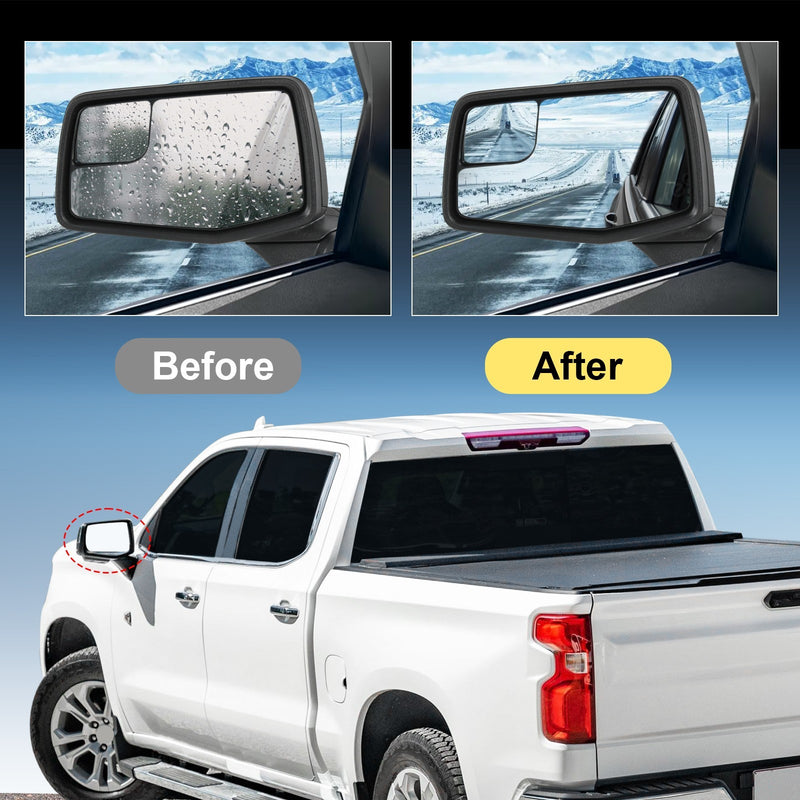 Left Driver Side Door Mirror for Chevrolet Silverado 1500 2019-2025
