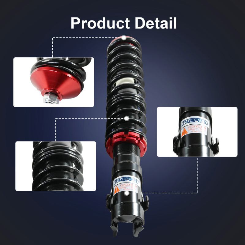 Coilover Kits for VW MK2 MK3 Golf Jetta Coil Spring Struts Adjustable Height