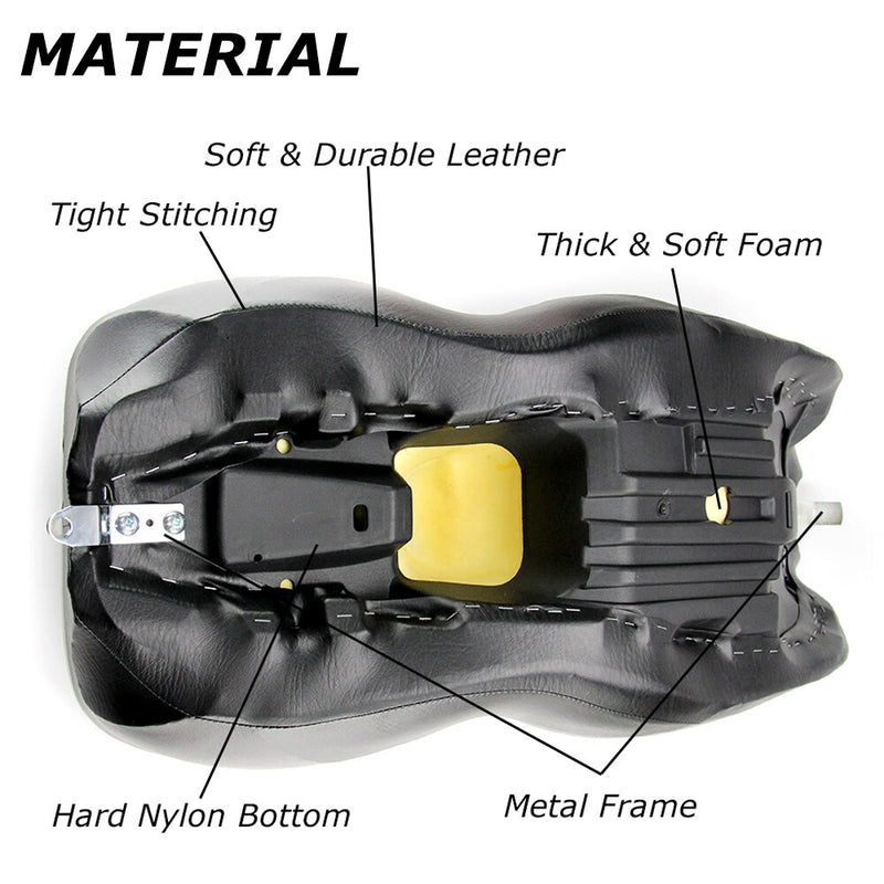 Driver Passenger Seat for Harley Touring Electra Glide Classic 1997-2007