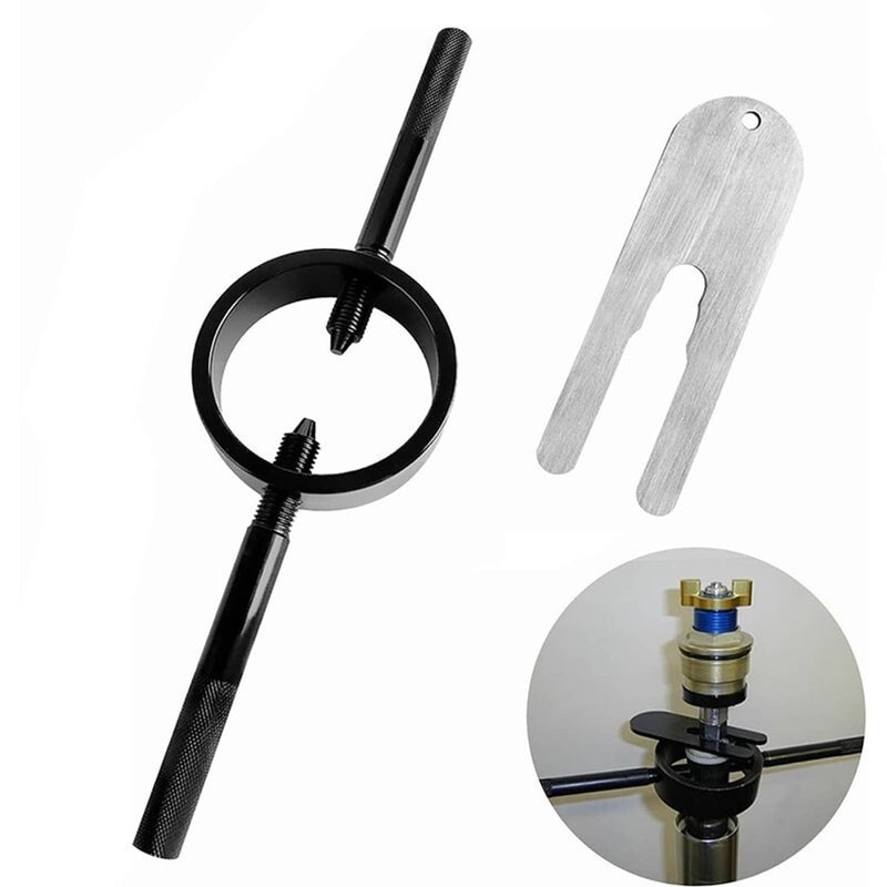 Fork Spring Compressor Tool Kit for Upside Down Streetbike 50cc-1300cc