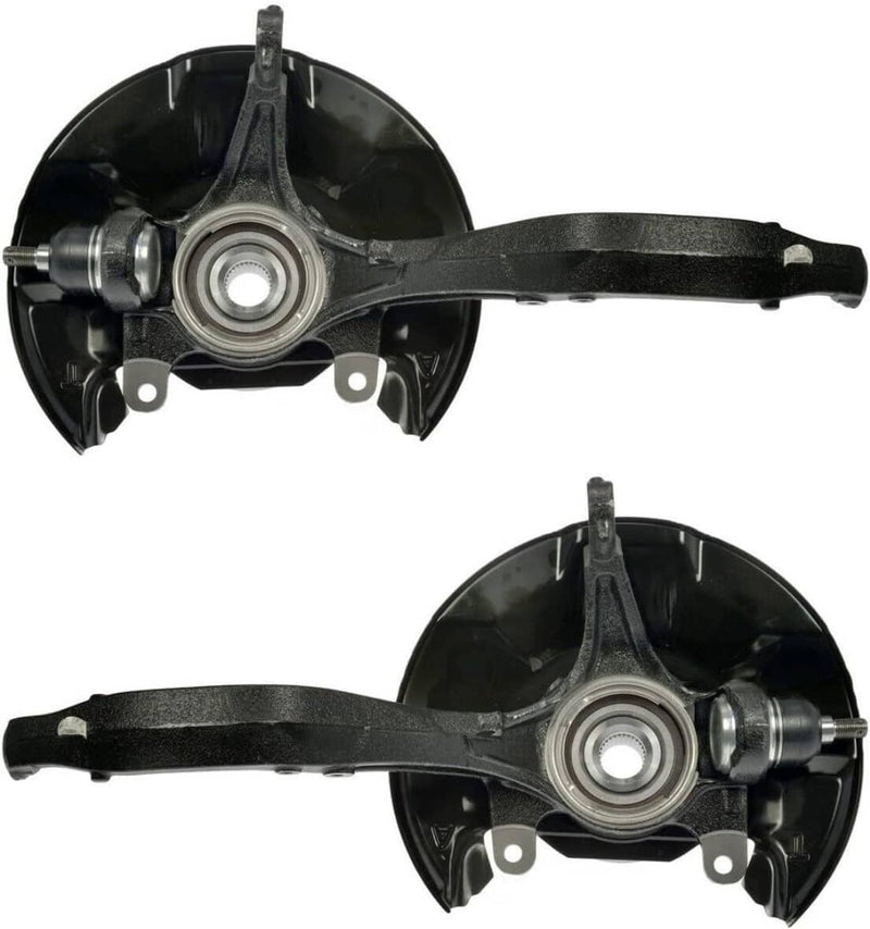 Front Steering Knuckles Wheel Hub Bearings for Honda Accord TSX 2009-2012