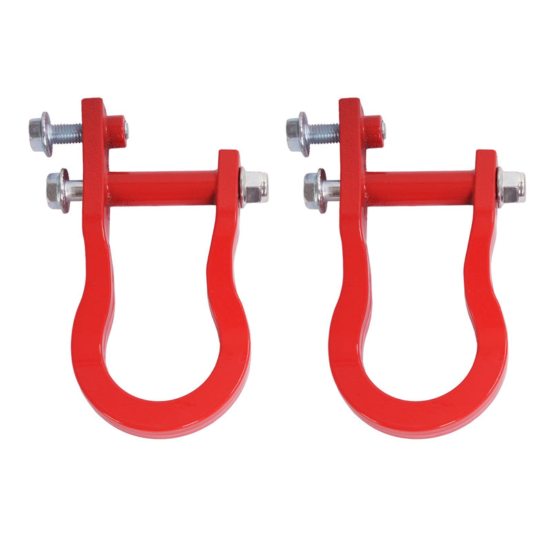 84192871 Red Tow Hook for Chevrolet Silverado for GMC Sierra 1500 2007-19 2pcs