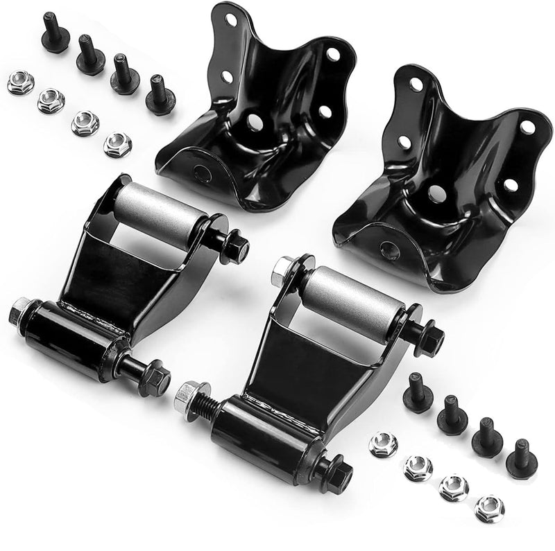 Rear Leaf Spring Hanger Bracket Shackle Kit for Ford Ranger Mazda 2x