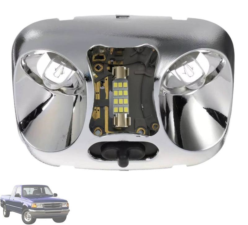 F37Z-13776-B LED Interior Overhead Ceiling Roof Dome Light Lamp for Ranger 93-04