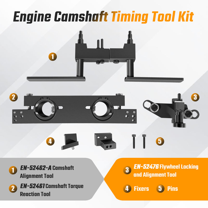 Engine Camshaft Timing Tool Kit Replaces EN-52461 EN-52476 EN-52462