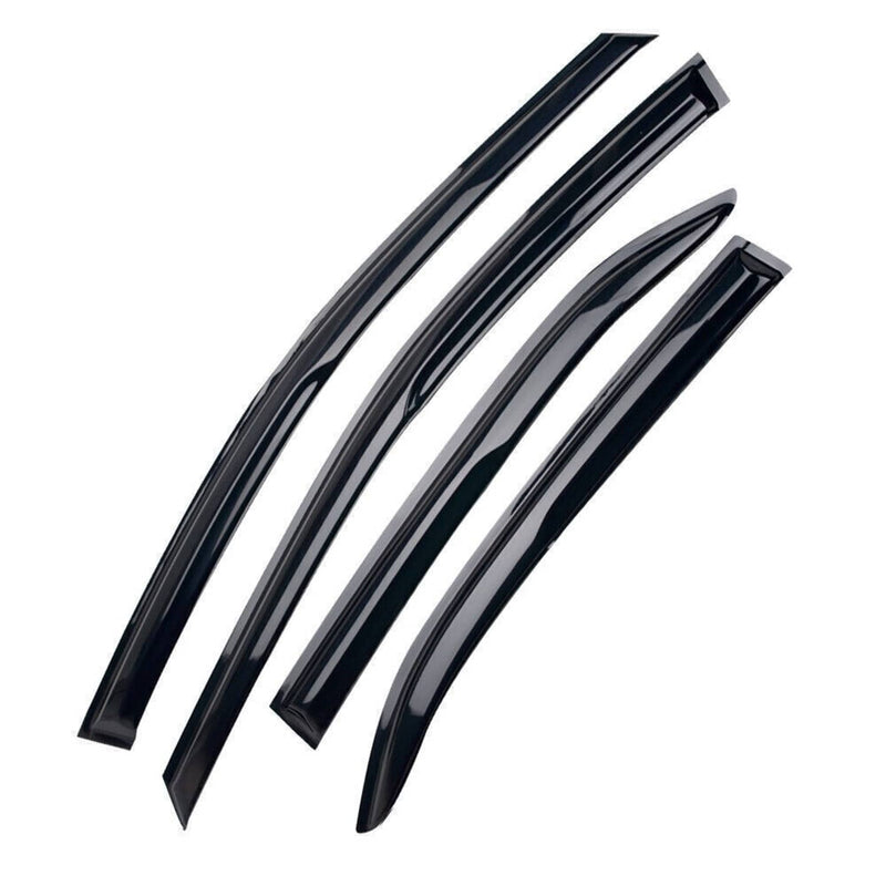 JDM 3D Mugen Style Window Visors Rain Guards for Toyota Camry 2018-2024