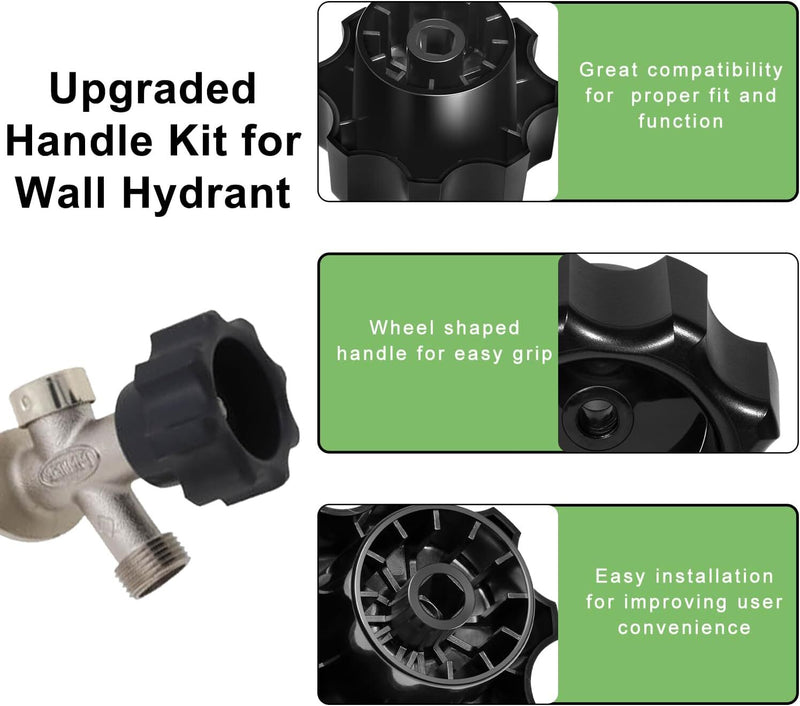 630-7965 Wall Hydrant Handle Kit for Prier 300/400/500 for Mansfield