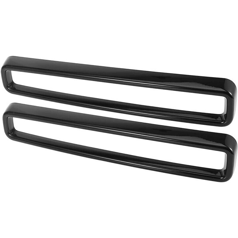 Front Grill Mesh Grille Inserts Trim for Dodge Challenger 2015-2022