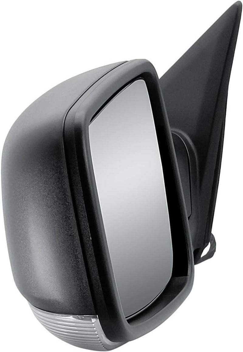 Manual Fold Heated Mirror Left Driver for Dodge Ram 1500 2013-2019 Temp Sensor