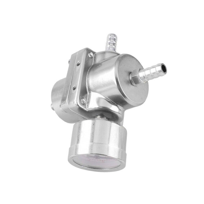 Adjustable Fuel Pressure Regulator Kit with 0-140 Psi Gage Hose Universal