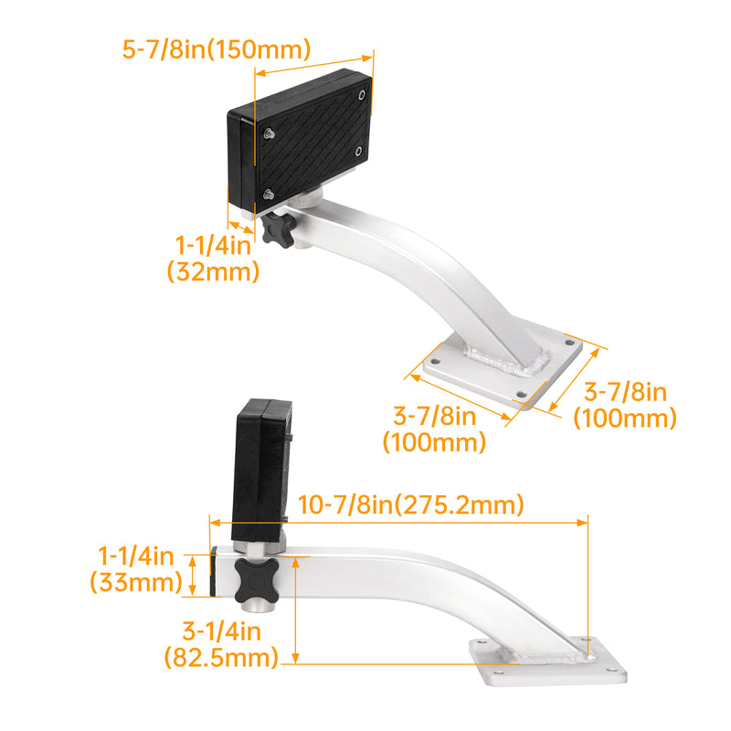Painted Boat Trolling Motor Bracket Oxidation with Hardware for Universal