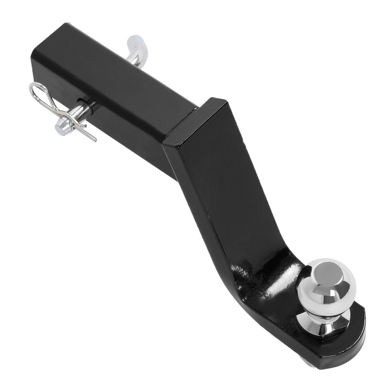 Trailer Hitch Ball Mount With 2" Ball And Pin Fits 2" Receiver 7500 Lbs 6" Drop