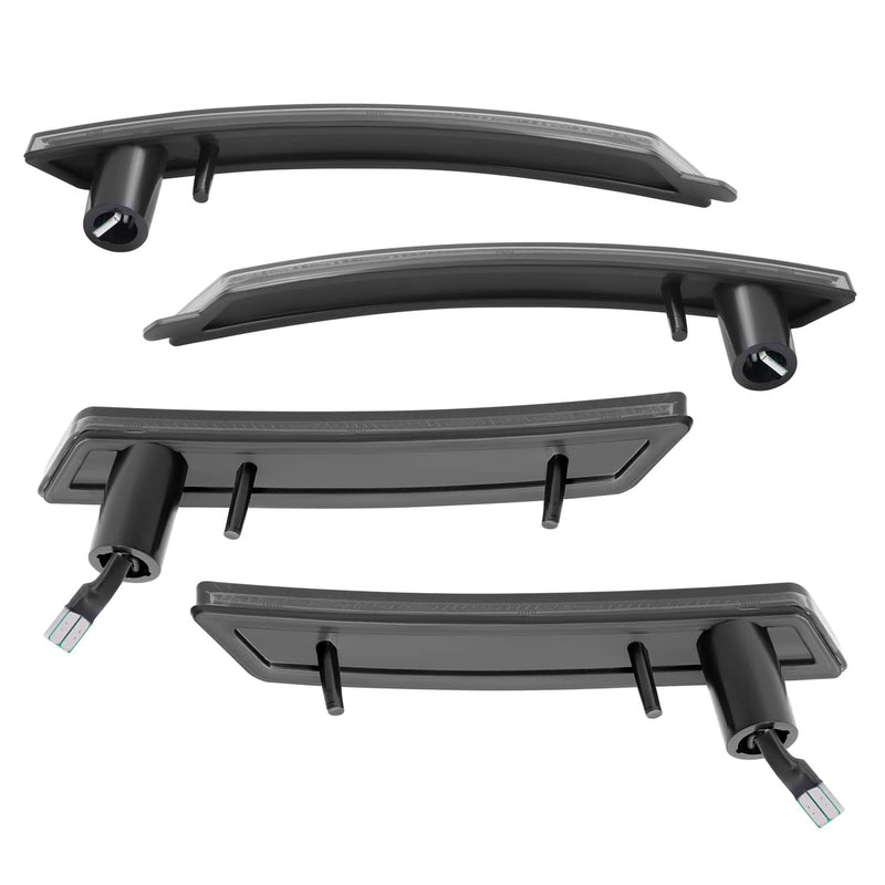 DURAFORCE Front Rear Full LED Fender Side Marker Lights for Mini Cooper R55 R56 R57 07-16