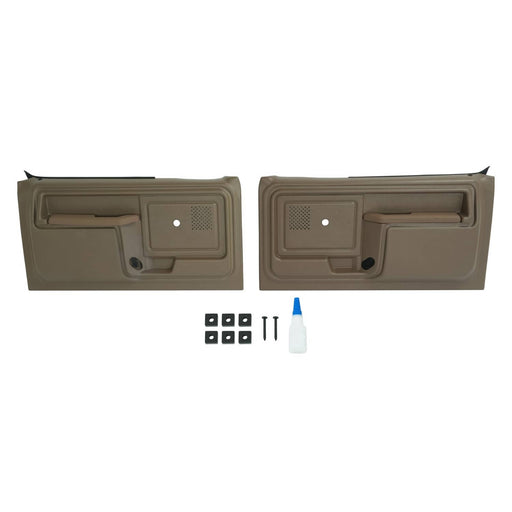 DURAFORCE Pair Inner Door Panels Replacement for Ford Truck Bronco 80-86