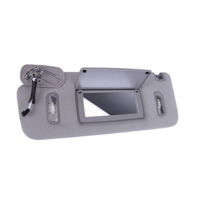 Sun Visor with Light for Chevrolet Suburban Tahoe 2015-2019 Left Driver Side Gra
