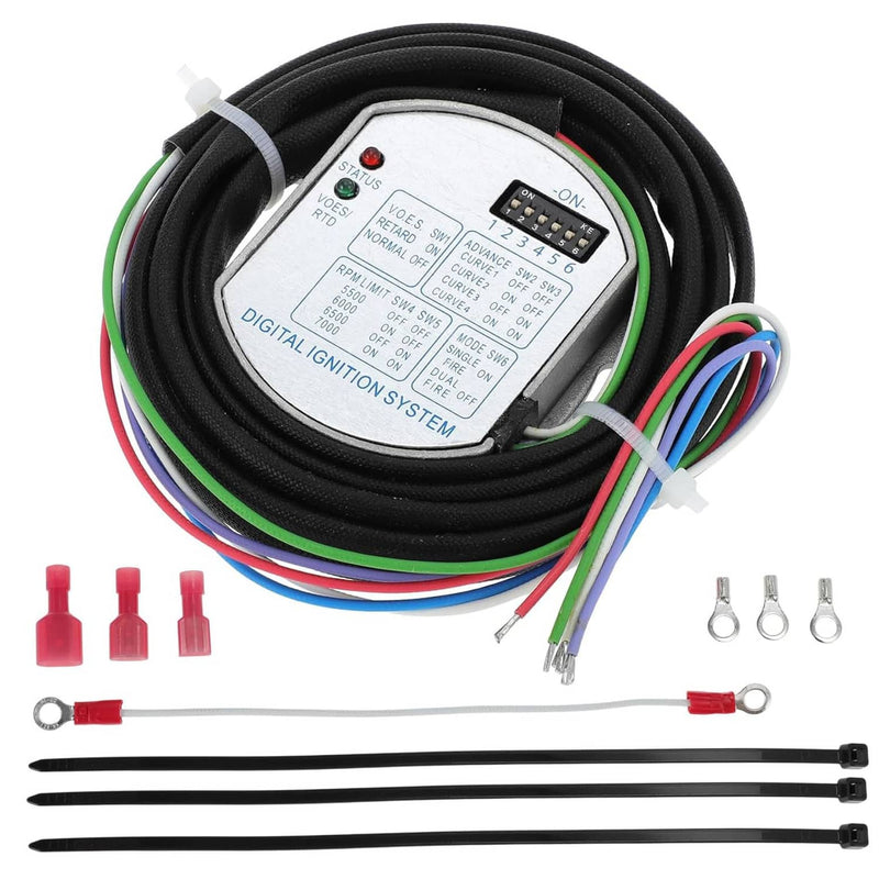 53-644 Programmable Single Fire Electronic Ignition Module for Harley Dyna