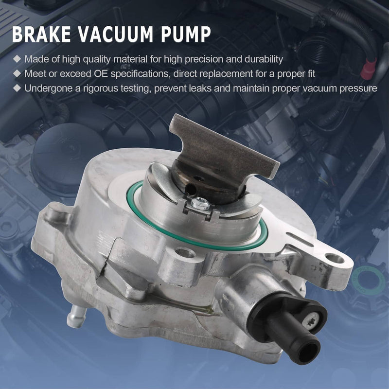 Brake Vacuum Pump for BMW 645Ci 650i 745Li 750i 760i E63 E64 E65 E66 E70 X5 4.8L