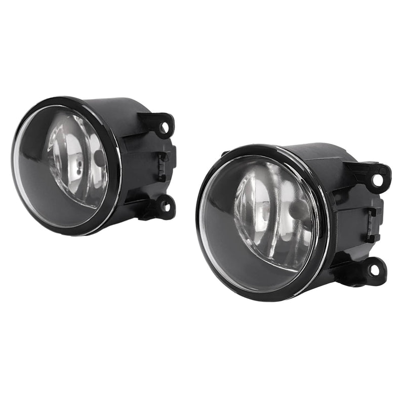 DURAFORCE Clear Fog Lights With Ring Wiring Switch for Honda Pilot EX 2012-2015