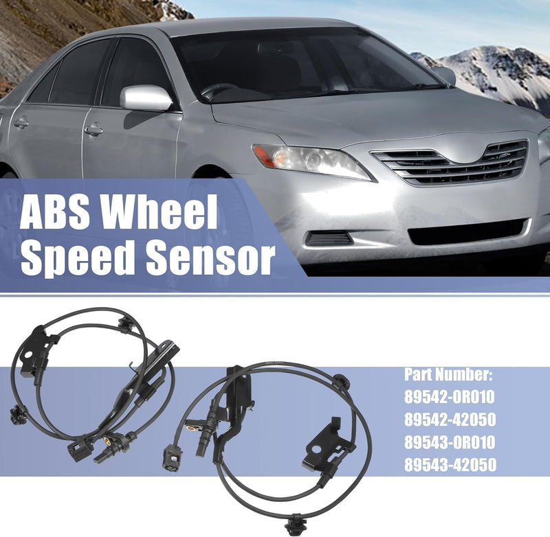 2 ABS Wheel Speed Sensor Front Left & Right for Toyota RAV4 2006-2018 2.4L 3.5L