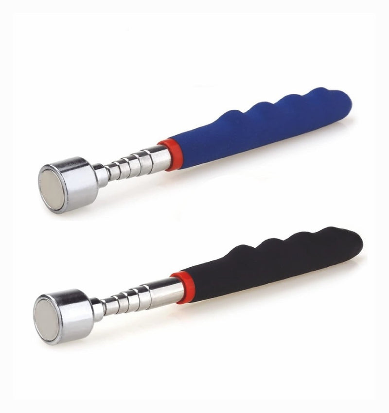 2x 30in Magnetic Telescoping Pickup Rod Tool 20lb Magnet Grabber Extension Stick