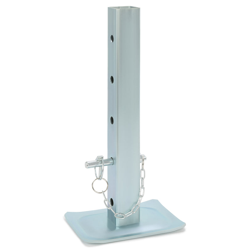 8000LBS Square Jack Drop Leg Stand for 2" Square Tube 5 Mounting Holes