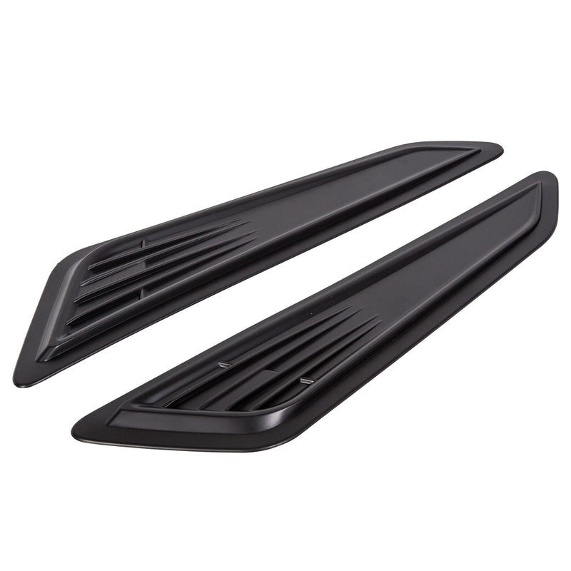 Black Bonnet Hood Vent Scoop Covers for Chevy Camaro 2016-23 2019 2020 1LT LT RS