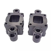 DURAFORCE 864929A4 3 Inch Dry Joint Exhaust Closed Cooling Spacer Kit for Mercruiser V6 V8