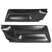 DURAFORCE Door Panel Inserts for VW Volkswagen Beetle 2003-2010 Black Left And Right Pair