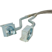 DURAFORCE 89310S Front Extended Stainless Steel Brake Line for Ford Bronco F-150 4WD 2X