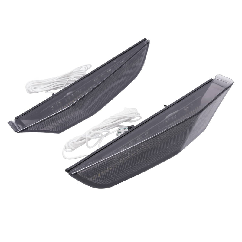 DURAFORCE LED Side Marker Lights Left Right Smoke for Infiniti G35 Sedan 2001-2006 2PCS