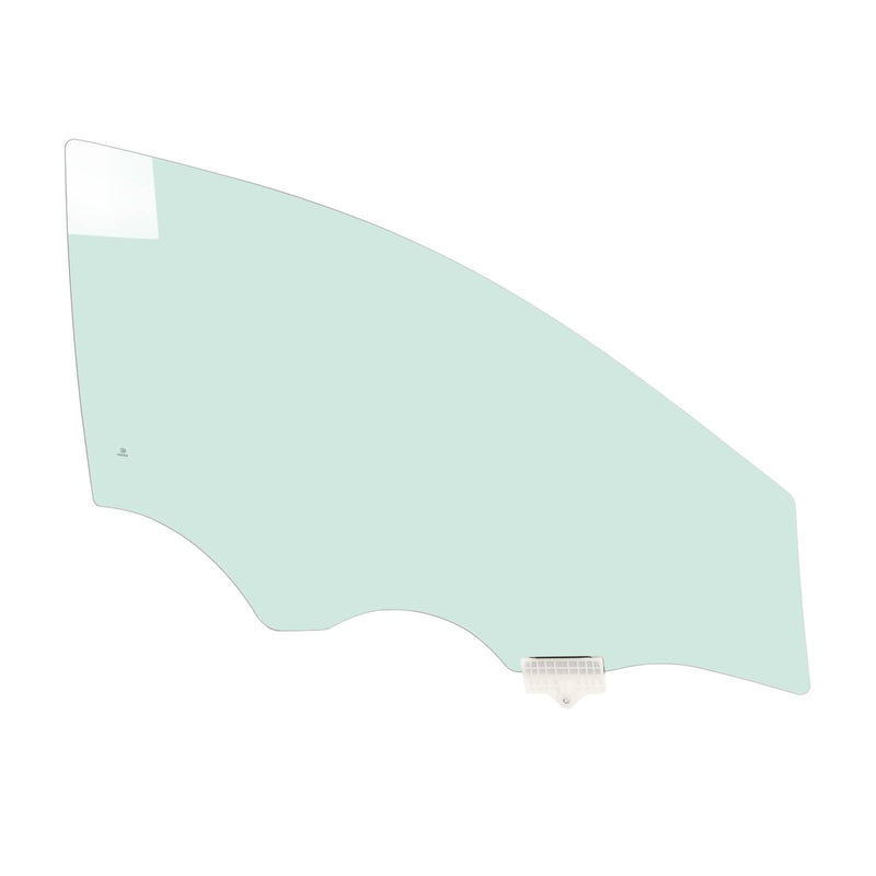 DURAFORCE 82420C2000 Right Front Door Window Glass Light Green for Hyundai Sonata 2015-19