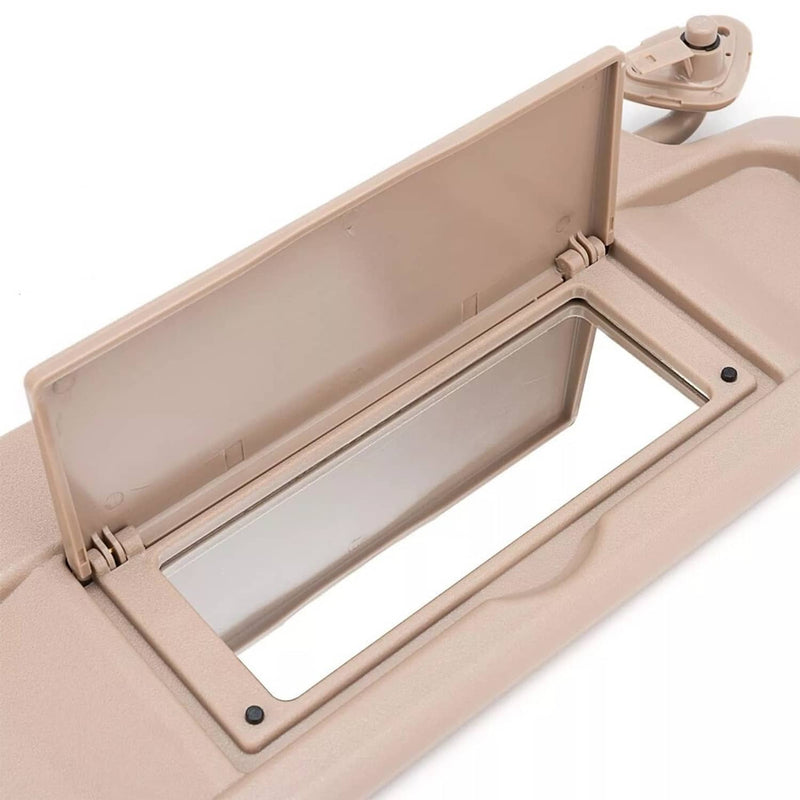 Beige Sun Visor Left Right Kit for 2006-2011 Honda Civic 2 Pieces
